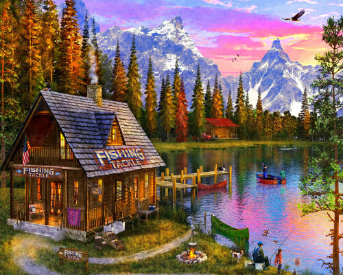 The Fishing Hut, Dominic Davison
