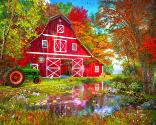 Autumn At The Old Barn, Dominic Davison (1000pcs)