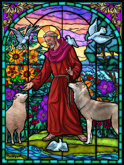 St. Francis d'Assise (550pcs)