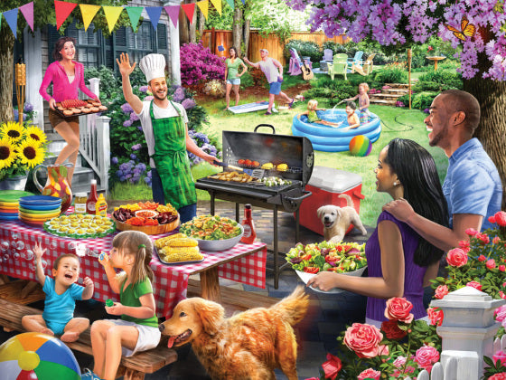Backyard BBQ, Larry Jones (550pcs)
