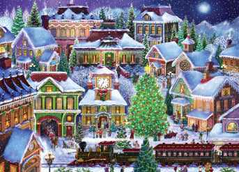 Village de Noël, Randy Wollenmann (1000pcs)