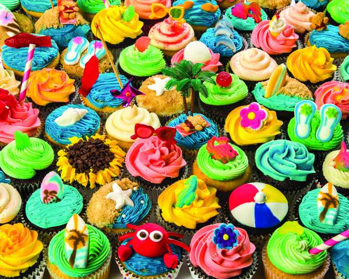 Cupcakes d'été - iroma360.com