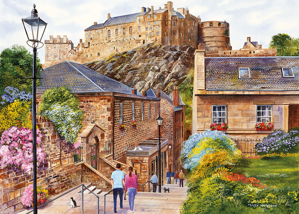 Édimbourg - The Vennel, Terry Harrison (1000pcs)