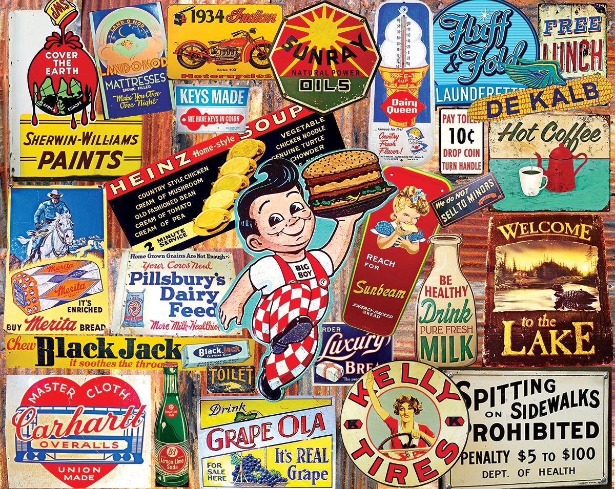 Vintage Signs, Lois B. Sutton