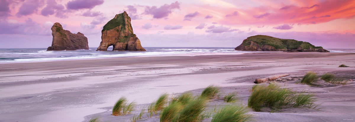 Wharariki Beach - Panorama, Alexander Von Humboldt (1000pcs)