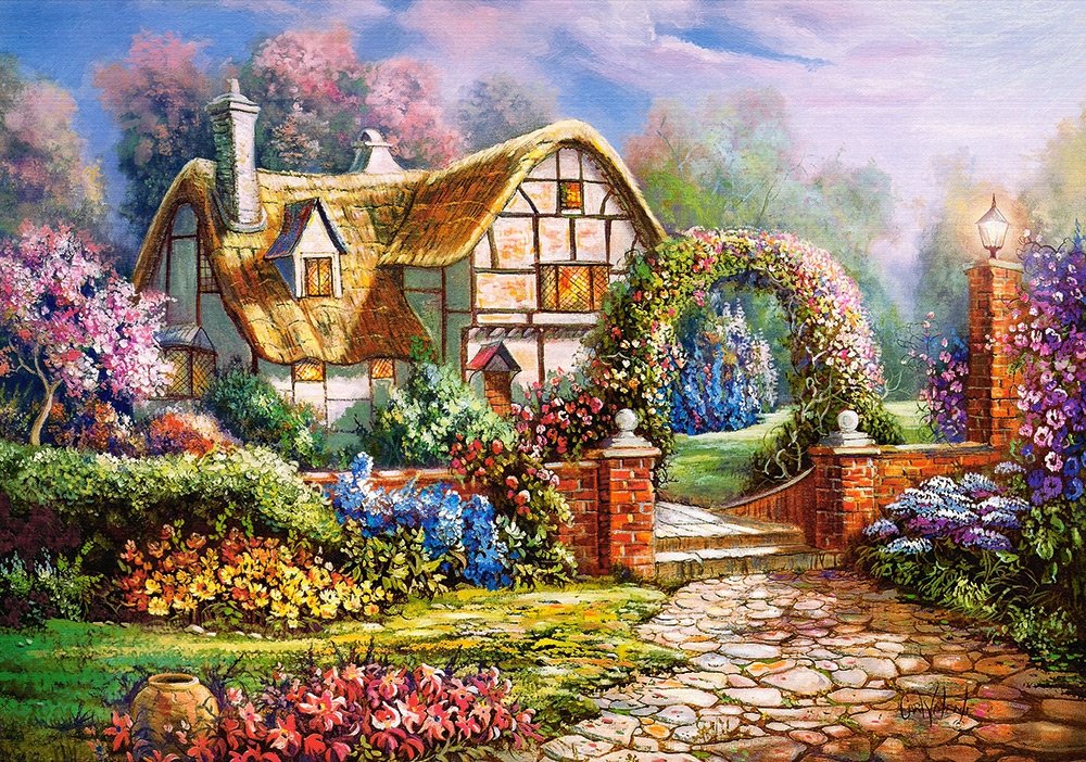 Wiltshire Gardens, Carl Valente (500pcs)
