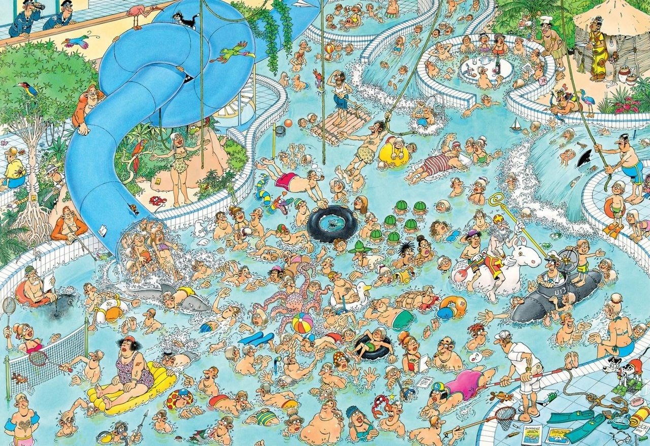PFG Whacky Water World, Jan van Haasteren (Utilisation/Utilisé - PUZZLES FOR GOOD)
