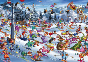 Christmas Skiing, Francois Ruyer