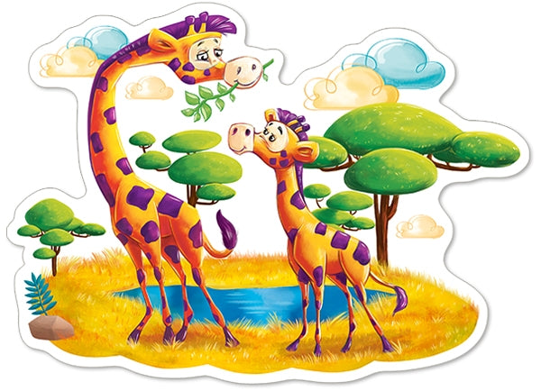 Giraffes in Savanna, MAXI